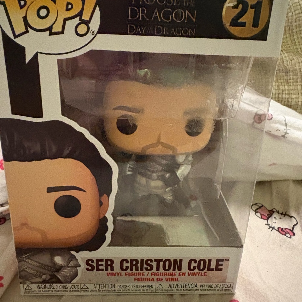 Funko Collectible Box with Blue and Gray Accents